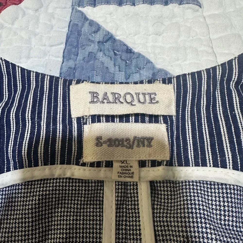 Barque vest navy